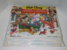 Vintage Walt Disney Christmas Advent Calendar 3-D Pop-Up/Pop-Out 17"x 13" NOS