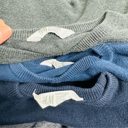 H&M Bundle of 3 boys knit sweaters size 2-4Y - Picture 5 of 5