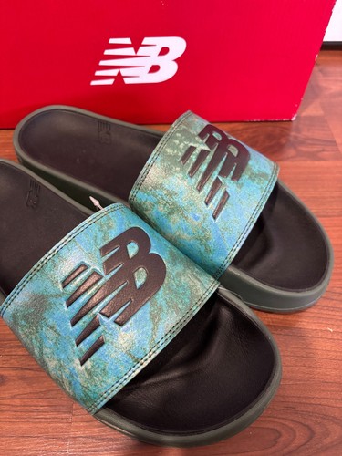 Nuevo con caja New Balance 200 diapositivas para hombre 'verde hoja de roble' SMF200GE - Imagen 5 de 5
