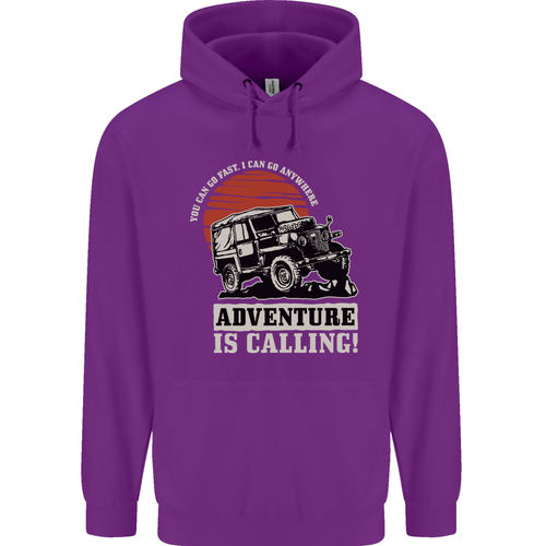 Adventure Is Calling 4X4 Off Roading Road Childrens Kids Hoodie - Picture 65 of 68