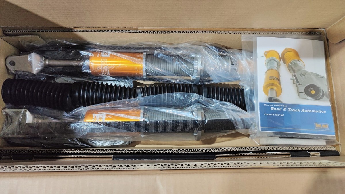 NEW JDM Ohlins DFV Coilovers w Rubber Top Mounts FOR Nissan NEW JDM Ohlins DFV Coilovers w Rubber Top Mounts FOR Nissan