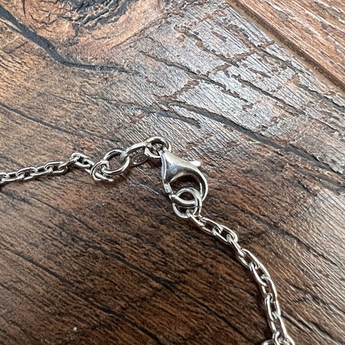 DOLCE & GABBANA Rosario Collar Plata Cruz Dije Corazón Raro De Colección 925 Lindo - Imagen 11 de 15
