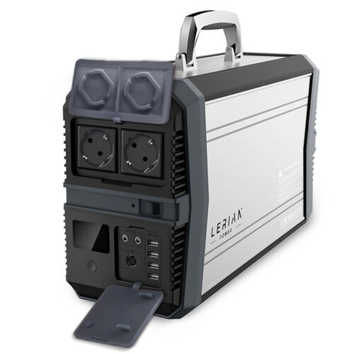 Powerstation LP1000 273000mAh 1000W Output 12V AC USB für Camping mobile Arbeit