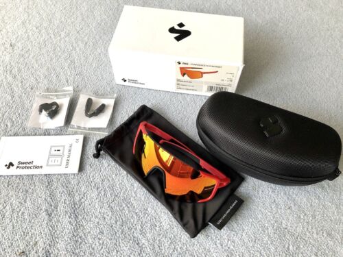 SWEET PROTECTION Ronin Max RIG Reflect TOPAZ Fierry Matte Red Sunglasses sports