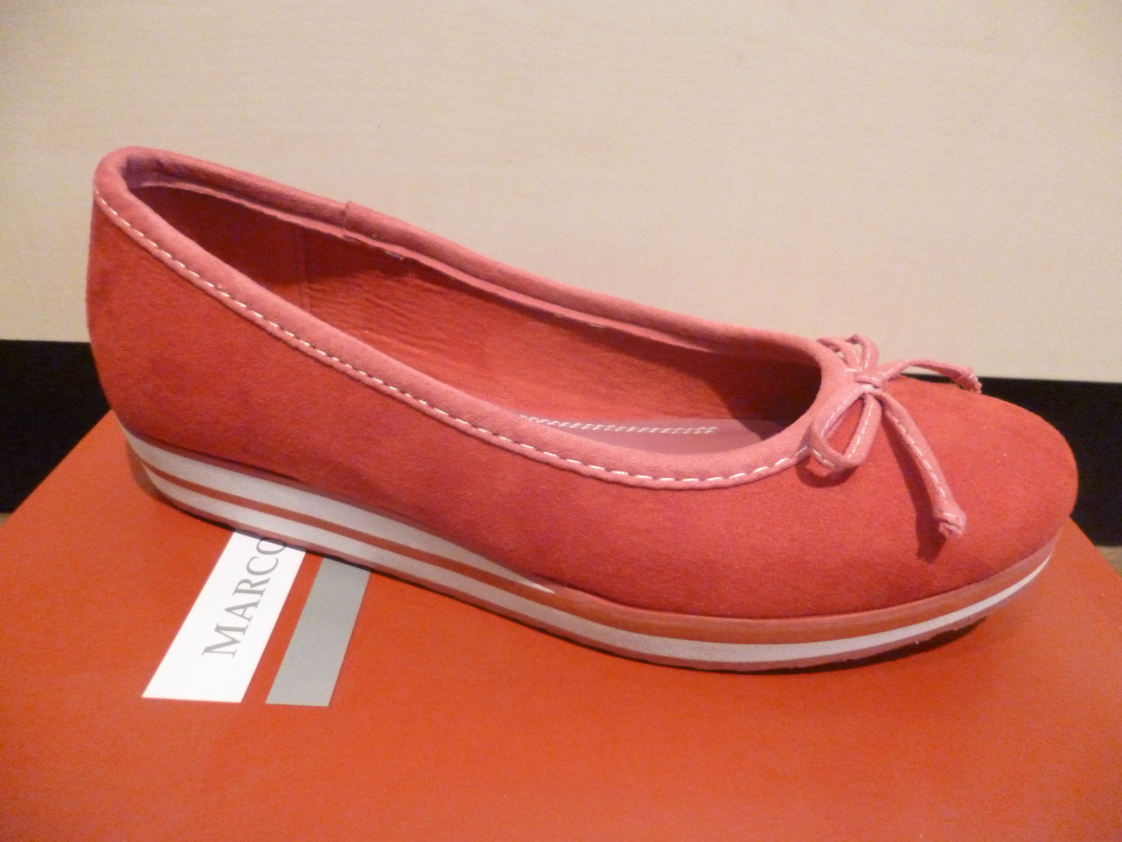 Marco Tozzi Bailarina Zapatilla bajo Zapatos Zapatos de Tacón Rojo Nuevo Marco Tozzi Bailarina Zapatilla bajo Zapatos Zapatos de Tacón Tacón Tacón Rojo Nuevo muchas sorpresas