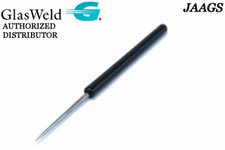 GlasWeld Probes are helpful for removing debris from a break with Fixed-Tip