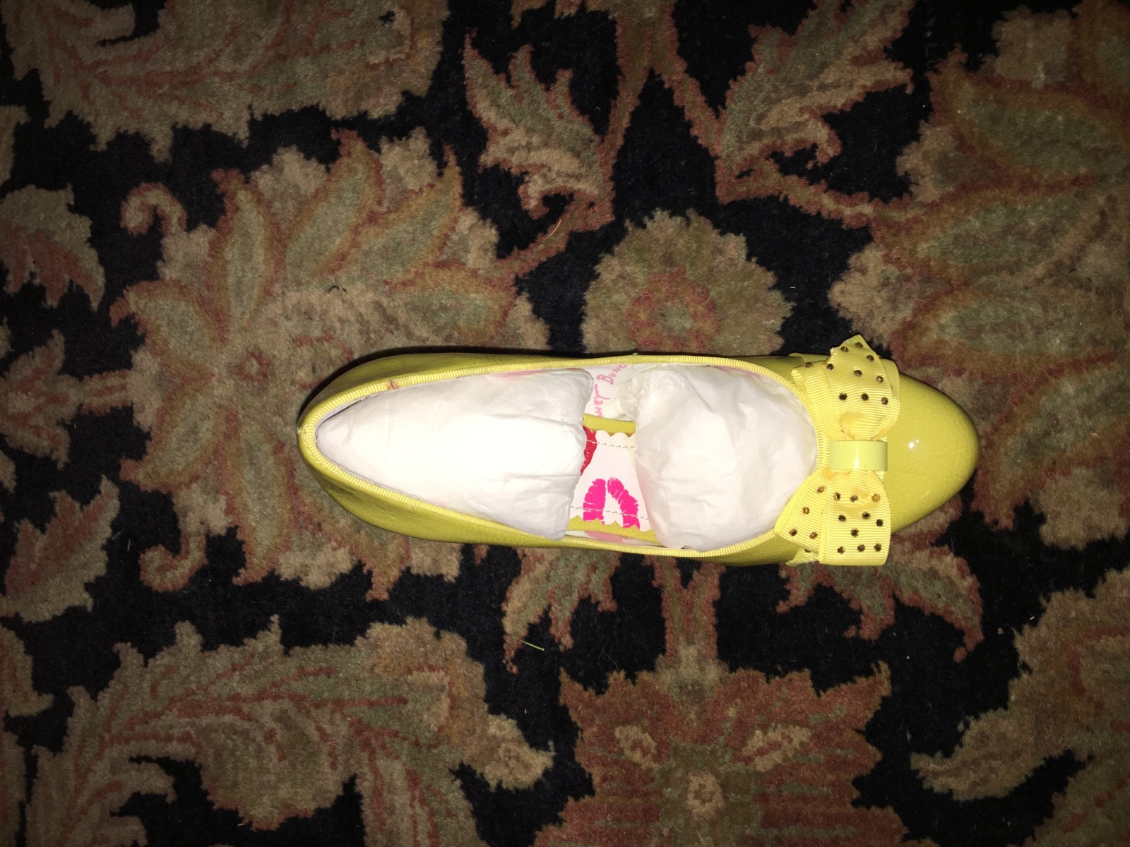 Betseyville Aisha Yellow Heels Size 6 1 2 Brand Brand Brand New Never Worn, bow with jewels 0bd5ed Betseyville Aisha Yellow Heels Size 6 1 2 Brand Brand Brand New Never Worn, bow with jewels 0bd5ed