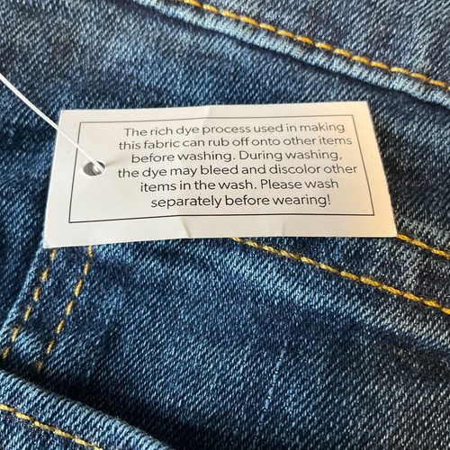Members Mark Denim Jeans Mens Size 44x30 Blue Black Stretch Straight Fit 2 Pair - Picture 14 of 19
