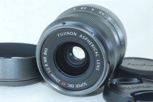 Fujifilm SUPER EBC XF 23mm F2 R WR Graphite Edition one item only Used - Picture 3 of 5