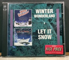 Winter Wonderland & Let It Snow Christmas 2 CD Set 31 Tracks UK Import 1994