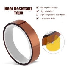 2 Rolls Heat Resistant Tape High Temperature Heat Sublimation and Heat Press Tra