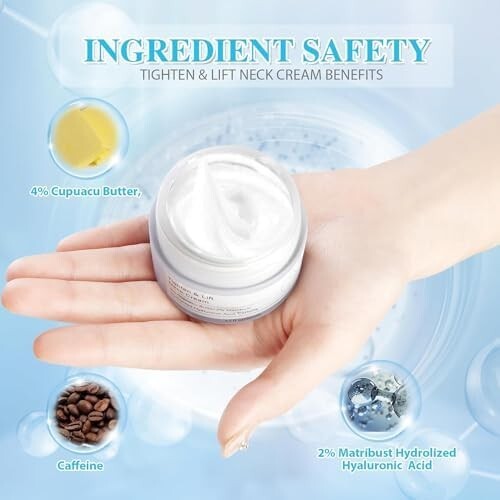 Neck Cream - Tighten & Lift Firming Neck Cream for Crepey Skin 2025 Must Have! - Picture 5 of 7