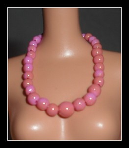 NEW Barbie Hello Kitty My Melody Doll Pink White Necklace Model Muse Jewelry