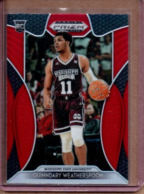 その他 19-20Panini Prizm Q.WEATHERSPOON PSA 10 2019 PANINI PRIZM DRAFT PICKS QUINNDARY WEATHERSPOON ROOKIE