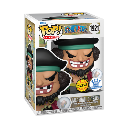 Funko Pop! One Piece Marshall D. Teach #1921 Chase & Common Bundle Set SHIPPED - 第 3/4 張圖片