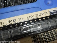 2PCS  LMX2337TMX  1.1GHz PLL FREQUENCY SYNTHESIZER  LMX2337  TSSOP16  NSC