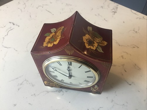 A FINE QUALITY ANTIQUE, SMITH’S LONDON CHINOISERIE MANTEL CLOCK. GWO. - Picture 2 of 16