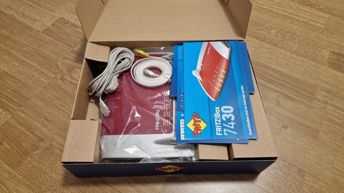 AVM Fritz!Box 7430 VDSL-ADSL2+ DECT Telefonanlage Mediaserver - Bild 2 von 3