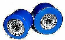 FIR BLUE TOP & BOTTOM CHAIN ROLLER SET 32mm & 38mm YAMAHA YZ125 1998 - 2001 - Bild 1 von 1