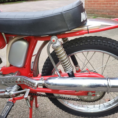 CLASSIC/OLD/VINTAGE MOPED MOTO MORINI CORSARINO SCRAMBLER 🇬🇧 UK V5 REGISTERED - Picture 17 of 19