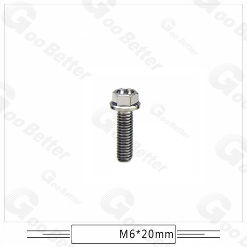 M6 M8 Titanium Ti Hex Head Flange Bolt Screws Grade 5 DIN 6921 Length 10mm-60mm - Picture 15 of 32