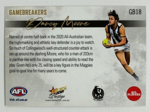 2021 AFL Select Prestige Gamebreakers - PICK YOUR CARD - Picture 4 of 16