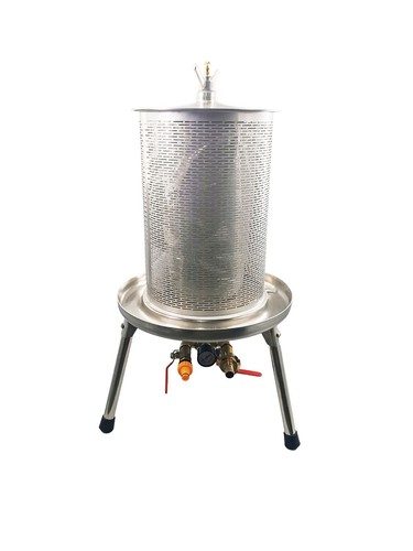20L Stainless Steel Hydro-Press With Water Regulator for apple & Fruit press - Picture 4 of 12