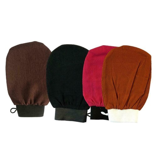 1 Stück Marokkanisches Hamam Bad Peelings Handschuh Peeling Körperbräune Mit Massage} - Bild 4 von 16