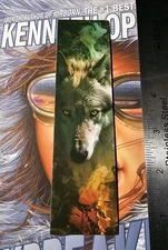 PSYCHEDELIC WOLF TRIPPY ART WOLVES BOOKMARK BM#2 BOOK MARK