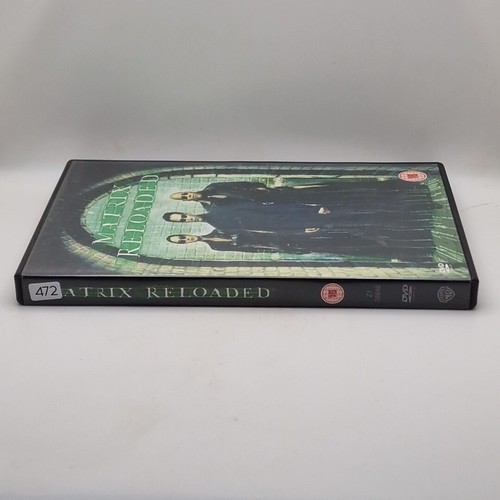 Matrix Reloaded (2 Disc DVD, 203) Region 2 PAL Cert 15 Warner Bros Z1 28648 - Imagen 6 de 11