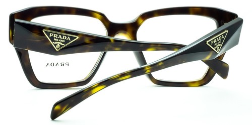 PRADA VPR 09Z 2AU-1O1 51mm Anteojos MARCOS RX Anteojos Ópticos Anteojos Nueva Italia - Imagen 9 de 12