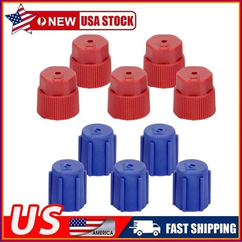 10Pcs R134a 13mm & 16mm A/C Air Conditioning Service AC System Charging Port Cap - Bild 1 von 10