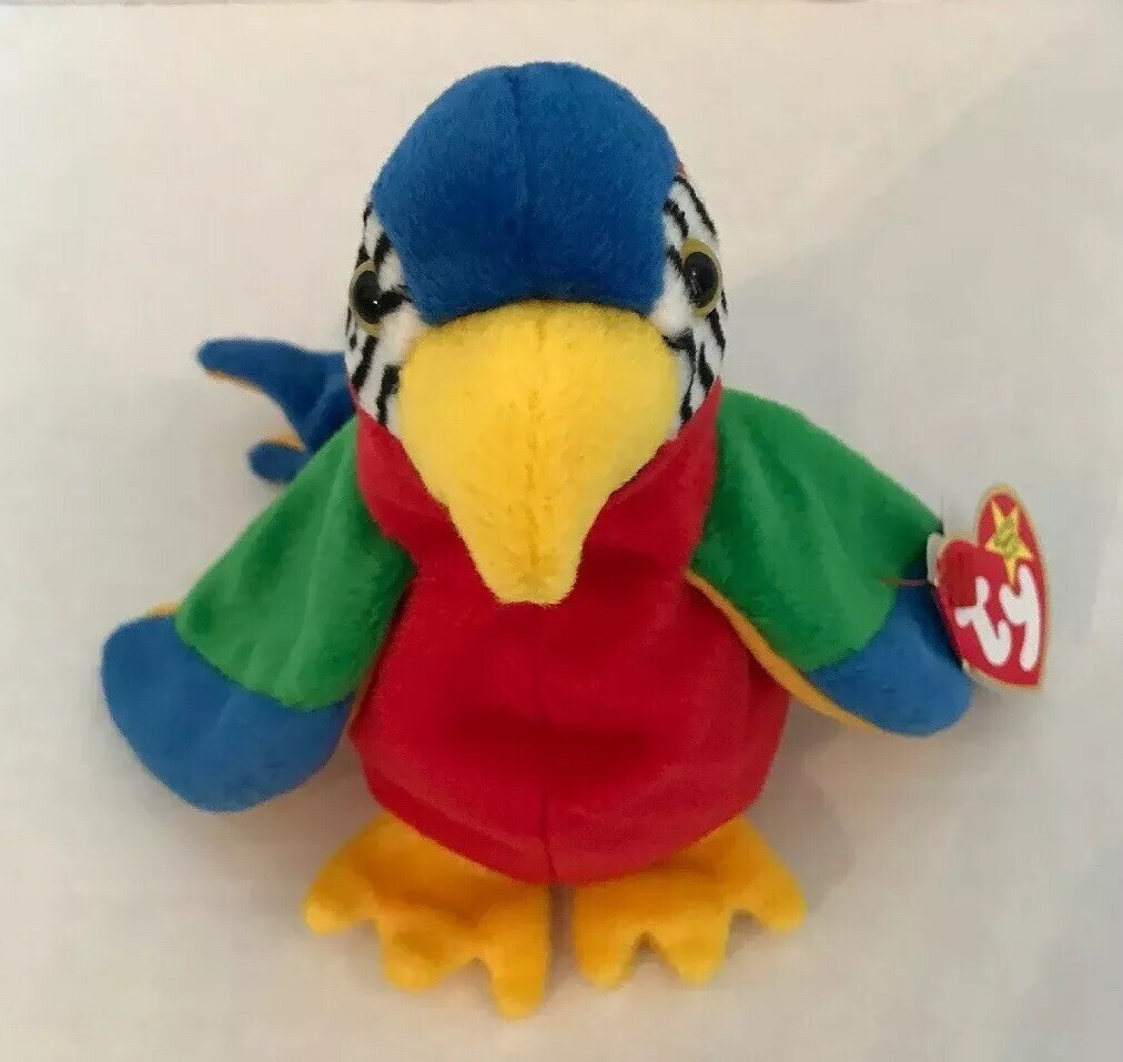 TY Beanie Baby Jabber the Parred 1997 Rare Retired Vintage & Collectable TY Beanie Baby Jabber the Parred 1997 Rare Retired Vintage & Collectable