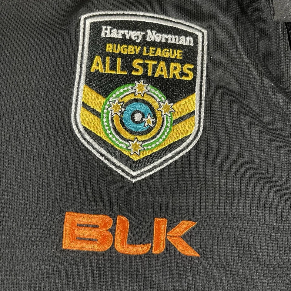 Camiseta polo Harvey Norman Rugby Indigenous All Stars NRL Australia BLK L 2004 Foto 4 de 4