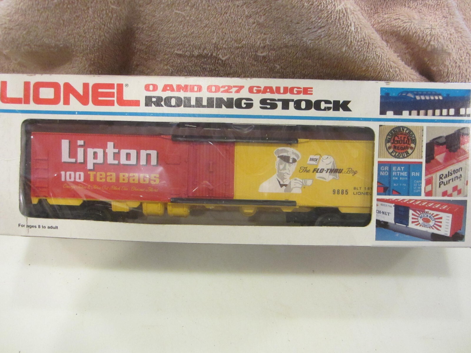 なページ　30点 LIONEL 6-9885 O GAUGE Lipton Tea Reefer（Guide to Lionel's