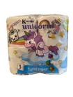 NEW UNICORN TOILET PAPER- 4 Rolls Of 3-PLY-200 Sheets Per Roll