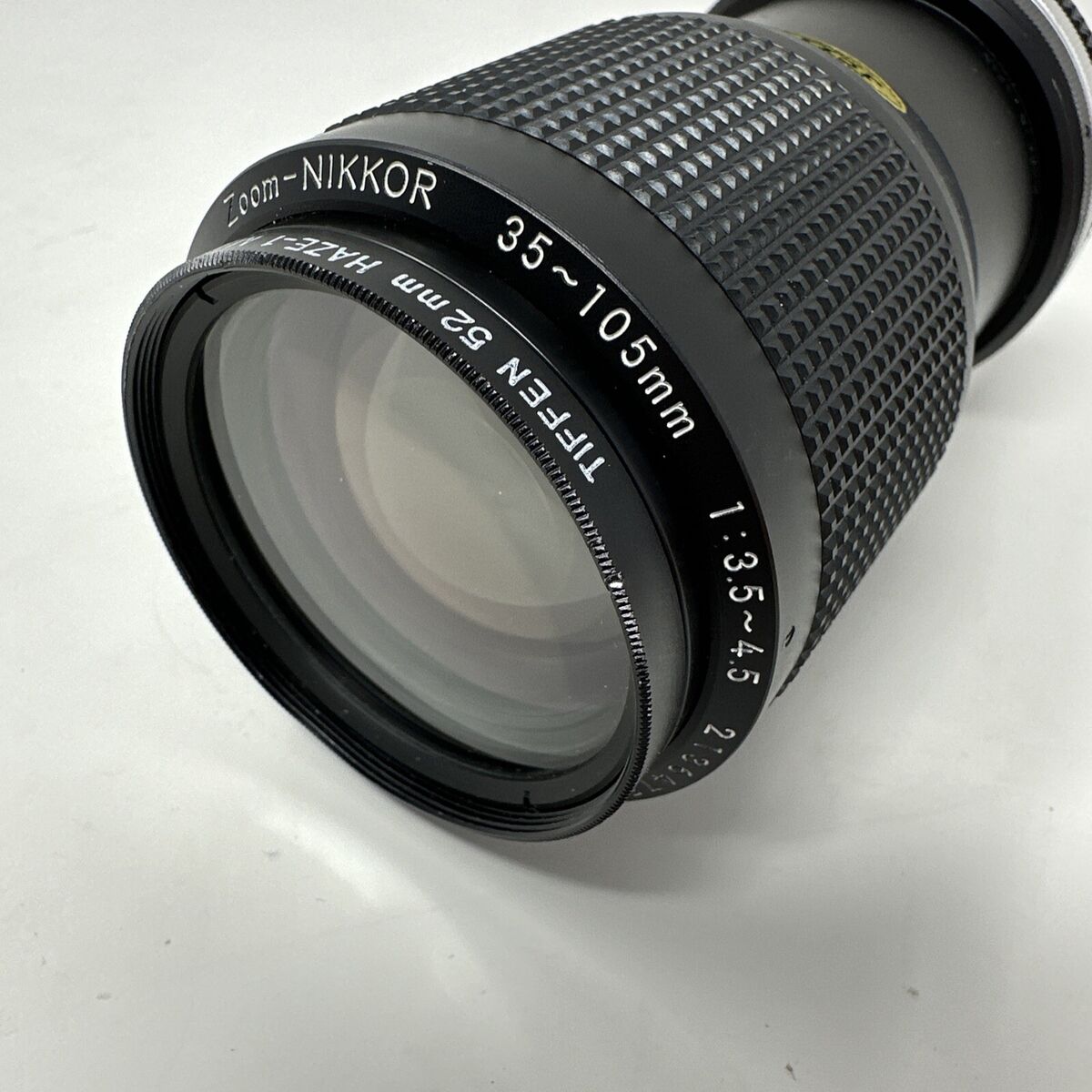 Nikon AF Zoom NIKKOR 35-105mm f/3.5-4.5 Lens + Tiffen Haze-1 Nikon AF Zoom NIKKOR 35-105mm f/3.5-4.5 Lens + Tiffen Haze-1
