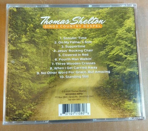 Thomas Shelton Sings Country Gospel (CD 2005) sealed! - Foto 2 di 2