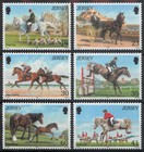 Jersey 1996 Horses set SG 758-763 MNH mint *COMBINED POSTAGE*