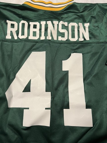 Vintage Eugene Robinson #41 Green Bay Packers Jersey Size 2XL  XXL Adult - Picture 4 of 5