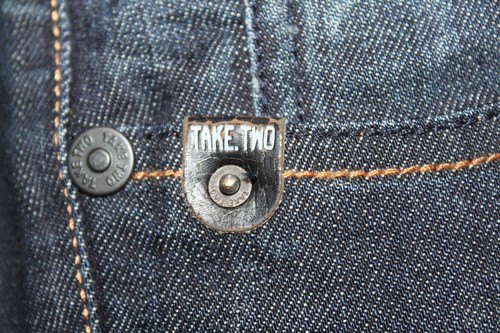 TAKE TWO Damen Jeans ALANA PO1886 black blue Denim neu Vintage 90er Jahre - Bild 3 von 7