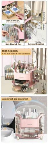 Countertop Makeup Organizer, Lid & Drawers, Waterproof, Bday Gift for Women - Picture 6 of 37
