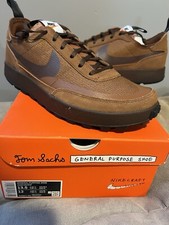 NikeCraft General Purpose Shoe x Tom Sachs  Field Brown Size 13.5W / 12 Mens DS