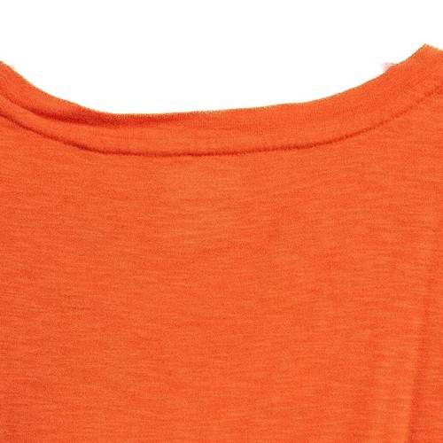Kirkland Signature Mujer Naranja Sudadera Algodón Sólido Manga Larga Talla XL - Imagen 7 de 7