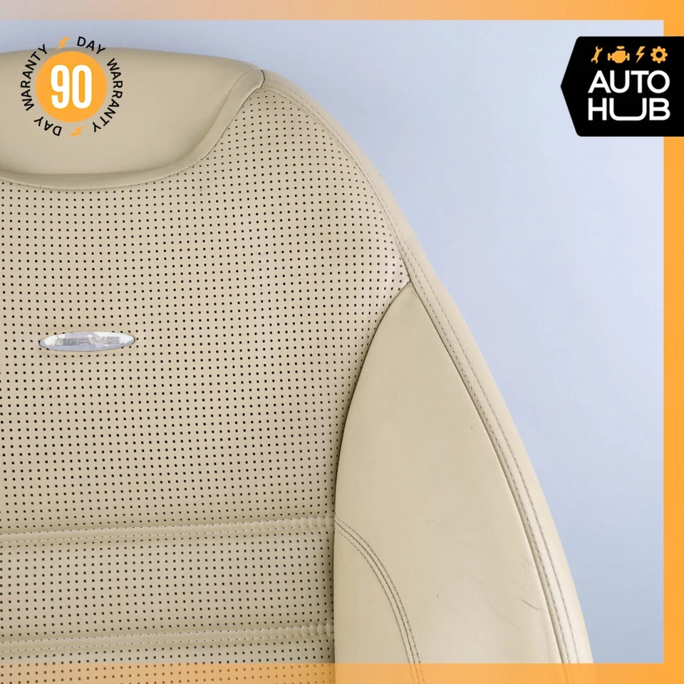 08-14 Mercedes W216 CL63 AMG Almofada de Assento Superior Frontal Direita Nappa Fabricante de Equipamento Original - Imagem 3 de 4