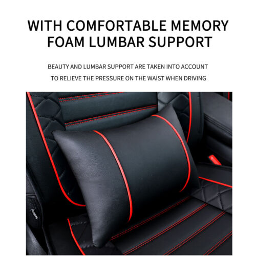 Car Seat Covers Luxury Leather Front & Rear For Holden Colorado RG Cab 2012-2020 - Picture 7 of 54