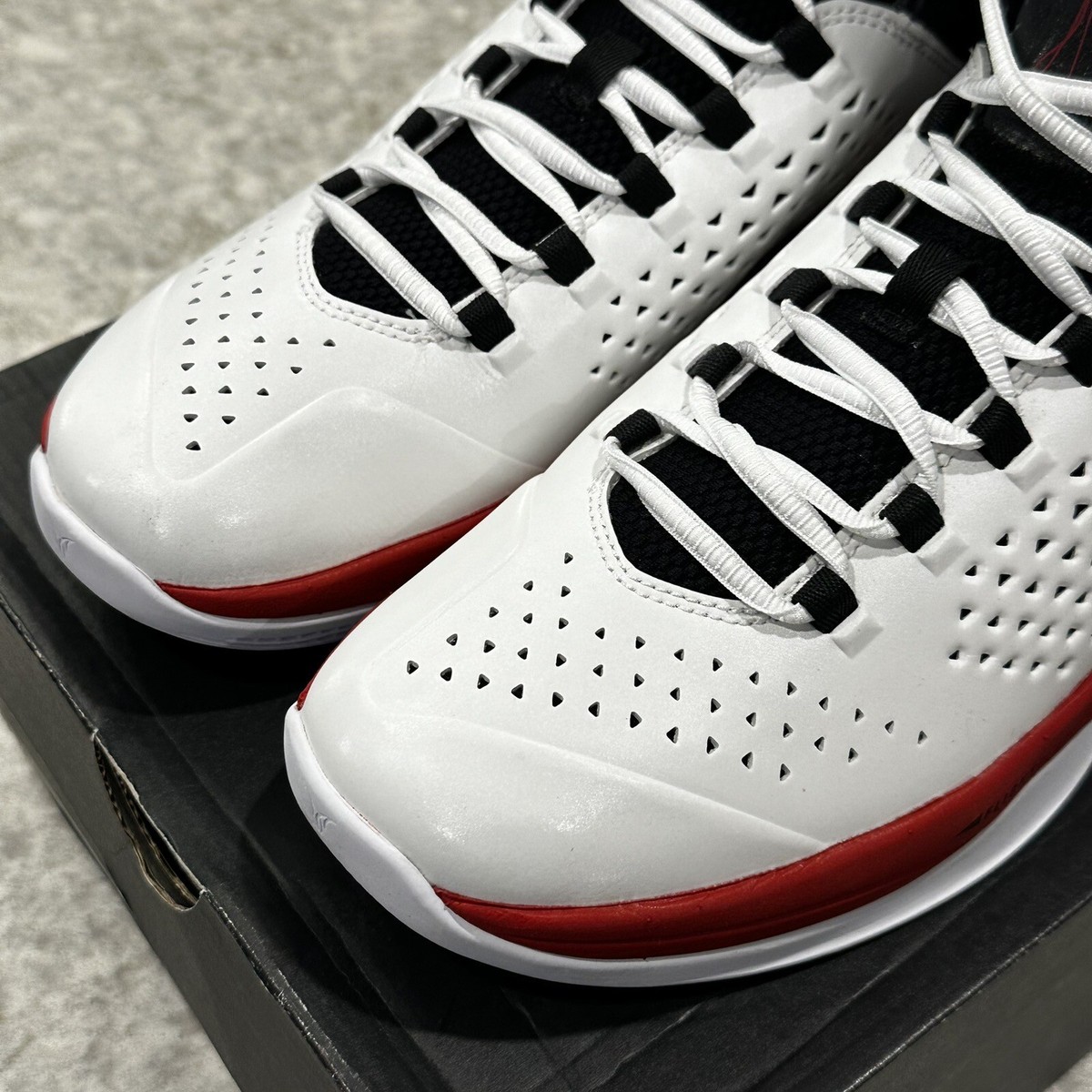 Size 8 - Jordan Melo M11 White University Red | DS! RARE