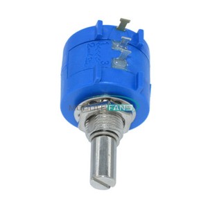 WXD3-13-2W 10K ohm Multiturn Wirewound Potentiometer Adjustable Resistor MF