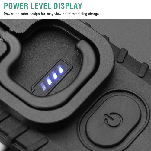 LED Arbeitsleuchte Tragbar Handlampe Akku Gummi Magnetisch Schlagfestigkeit DE - Bild 6 von 11