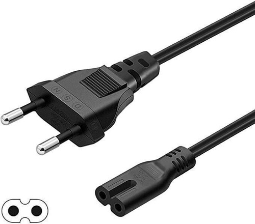 Câble d'Alimentation Electrique (2x0,75mm2) Cordon secteur 1,50m - Imagen 1 de 5